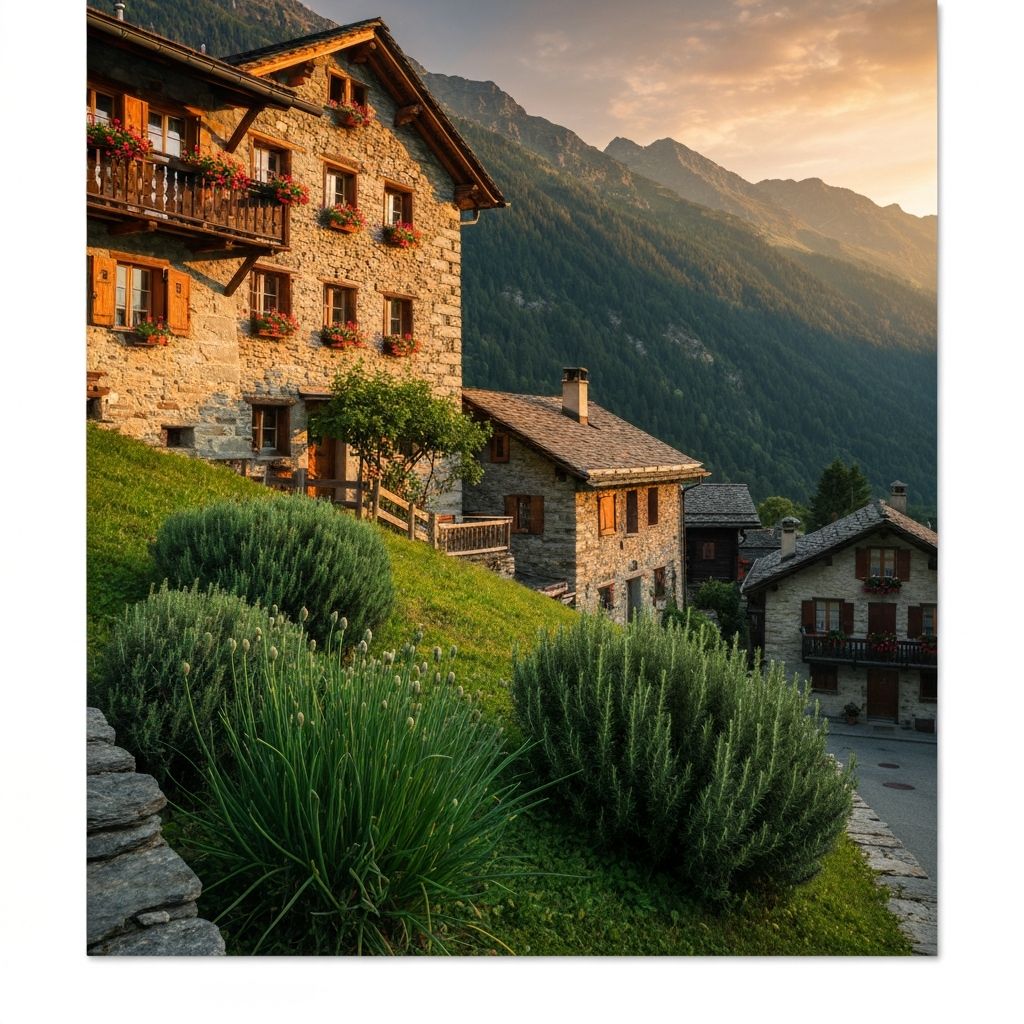 Historic Alpine village
